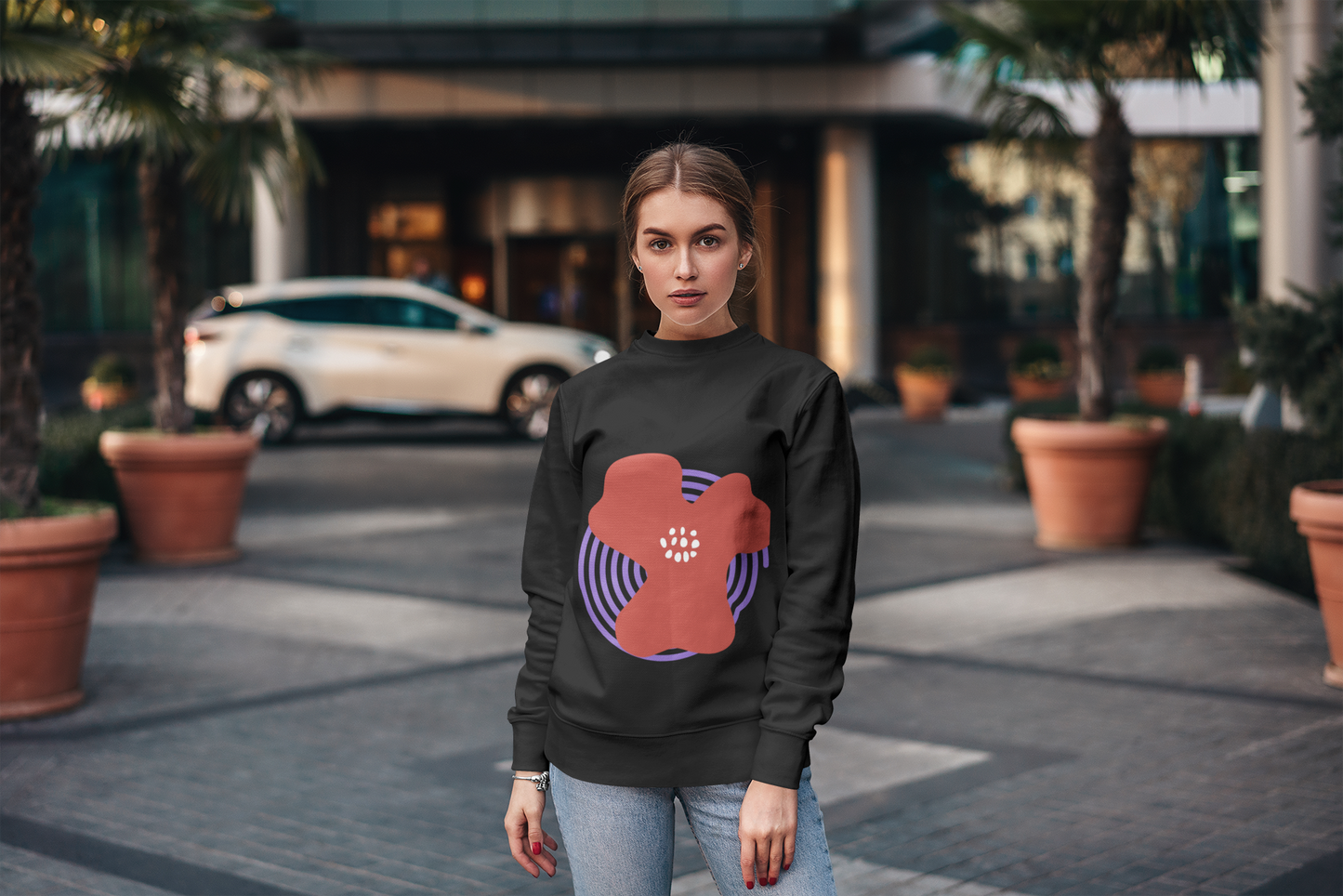 Art-Inspired Crewneck Sweatshirt | Cozy Unisex Everyday Comfort