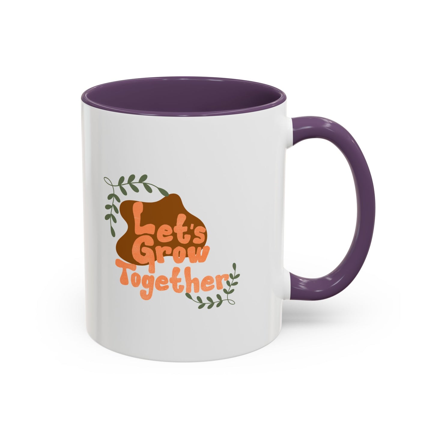 Customizable Color Accent Coffee Mug | Mug Tags Design (11oz & 15oz)