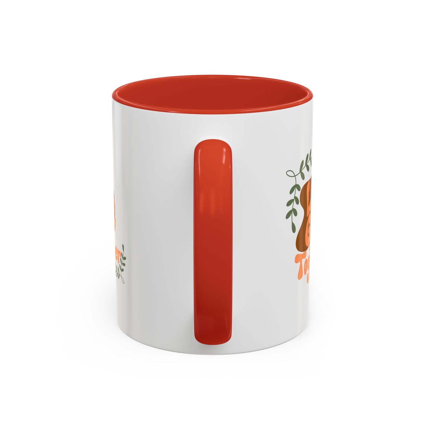 Customizable Color Accent Coffee Mug | Mug Tags Design (11oz & 15oz)