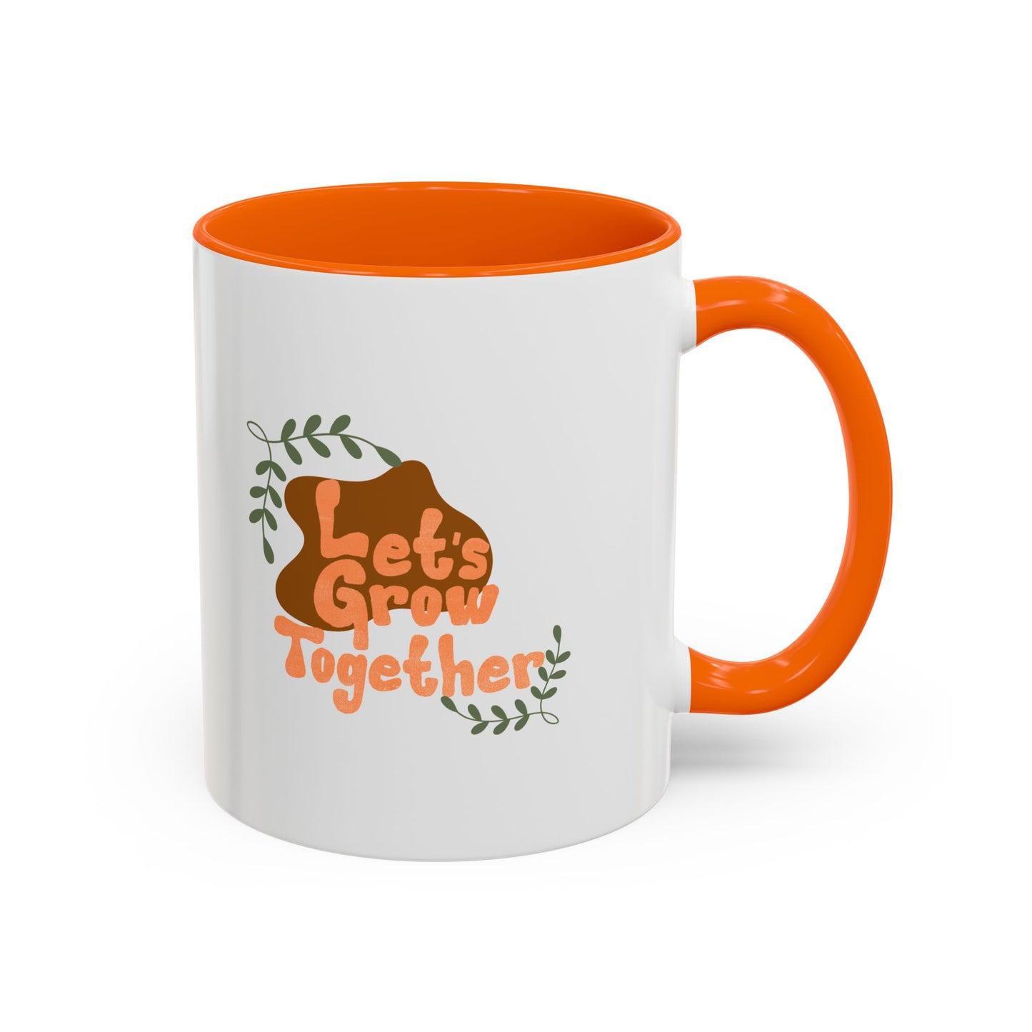 Customizable Color Accent Coffee Mug | Mug Tags Design (11oz & 15oz)