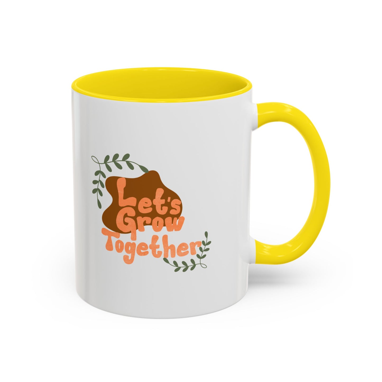 Customizable Color Accent Coffee Mug | Mug Tags Design (11oz & 15oz)